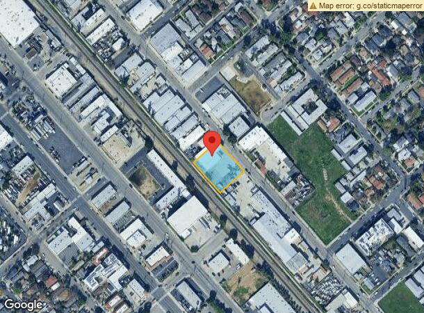  1700 1St St, San Fernando, CA Parcel Map