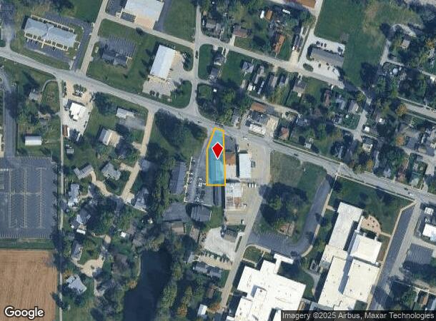  353 W Main St, Morristown, IN Parcel Map