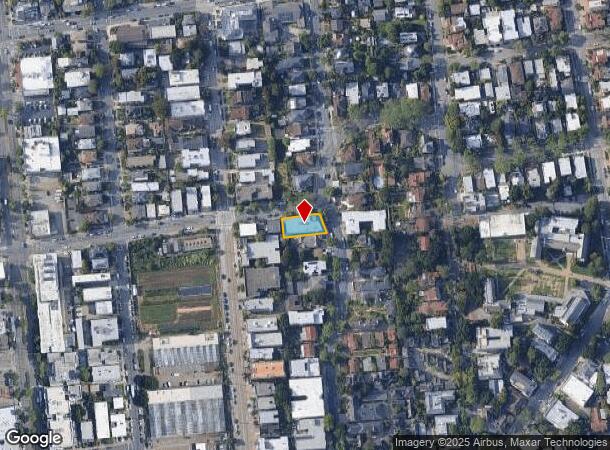  1700 Spruce St, Berkeley, CA Parcel Map