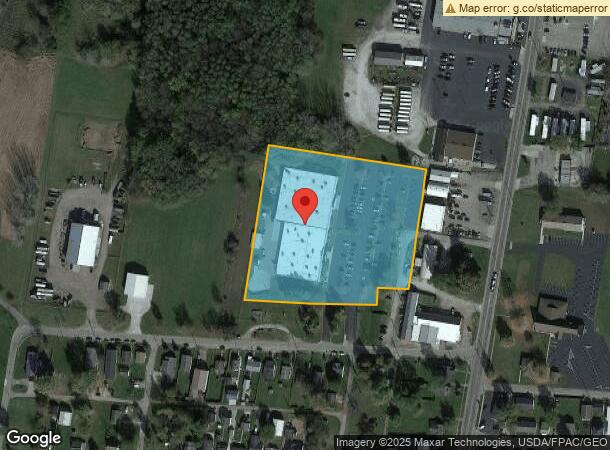  240 W Twain Ave, Urbana, OH Parcel Map