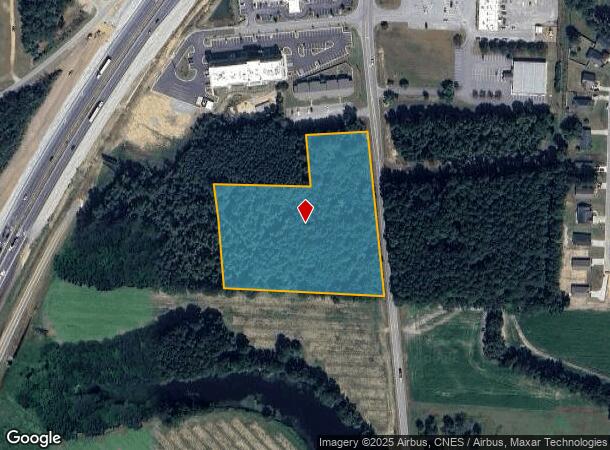 S 242 Rd, Benson, NC Parcel Map