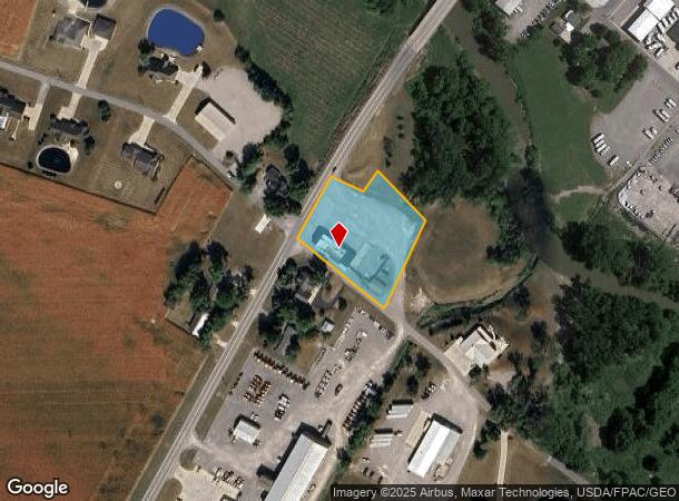 409 S Broad St, Kalida, OH Parcel Map