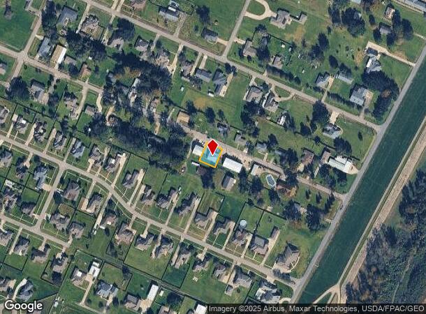 3131 Pauls Ln, Brusly, LA Parcel Map