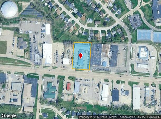 2100 16Th Ave Sw, Cedar Rapids, IA Parcel Map