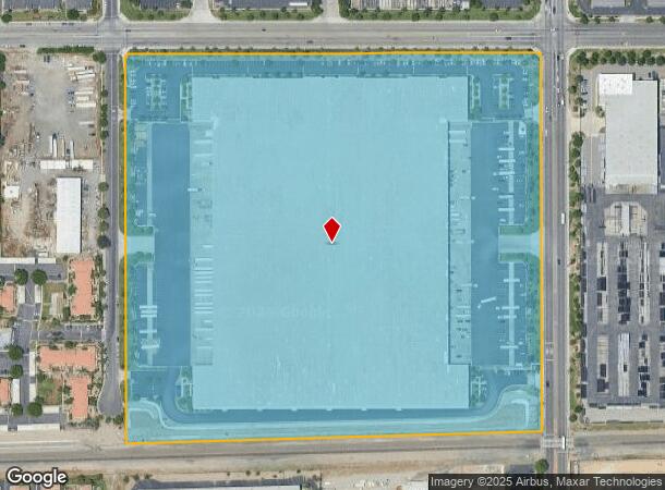 100 S Cedar Ave, Rialto, CA Parcel Map