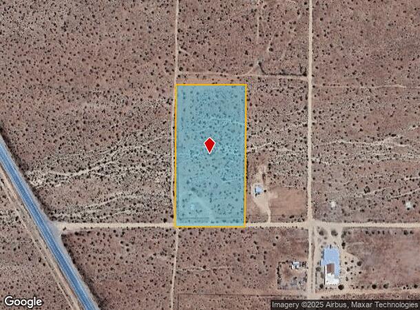 55322 Lilac Ave, Landers, CA Parcel Map