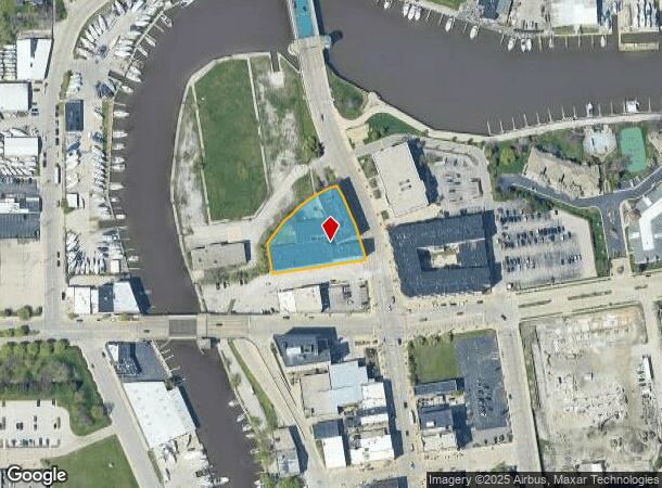 134 Main St, Racine, WI Parcel Map