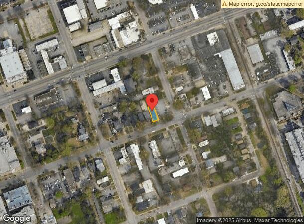  1821 Hampton St, Columbia, SC Parcel Map