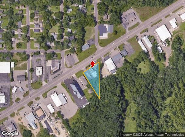  1344 Columbia Ave E, Battle Creek, MI Parcel Map