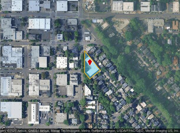  1638 Se 12Th Ave, Portland, OR Parcel Map