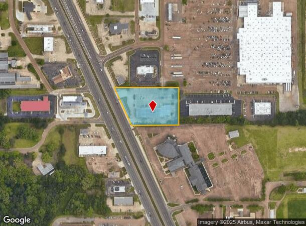 1040 Highway 49 S, Richland, MS Parcel Map