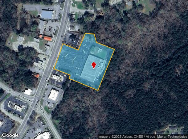  809 Highway 72 W, Abbeville, SC Parcel Map