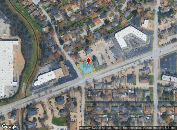 620 W Harwood Rd, Euless, TX Parcel Map