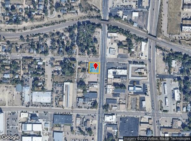  1004 S Tejon St, Colorado Springs, CO Parcel Map