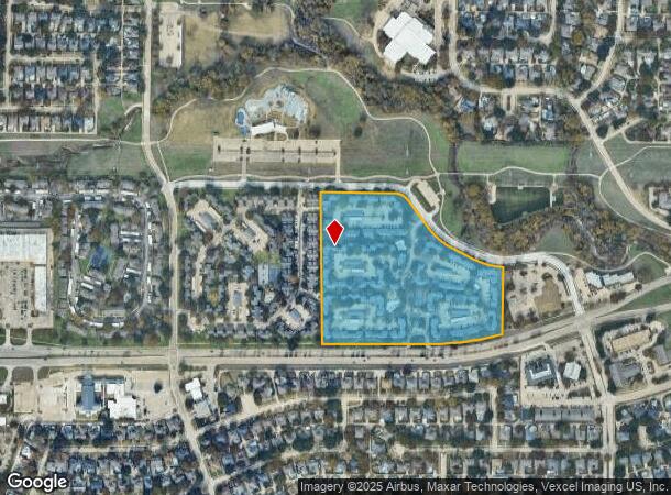  2401 W Spring Creek Pky, Plano, TX Parcel Map