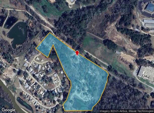 151 W Chewalla Creek Dr, Eufaula, AL Parcel Map