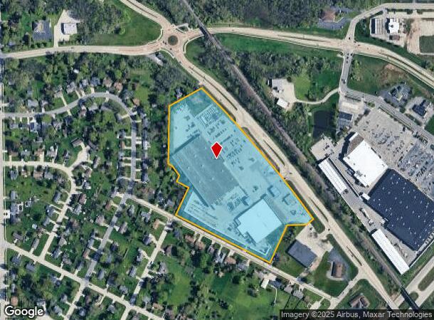 2460 Main St, Green Bay, WI Parcel Map