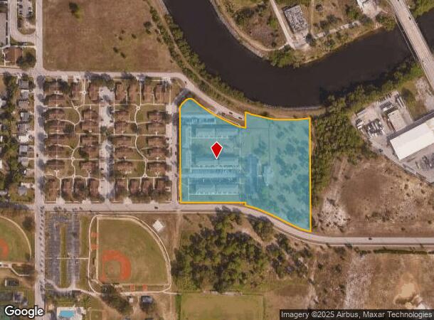  100 Bethany Ct, Fort Pierce, FL Parcel Map