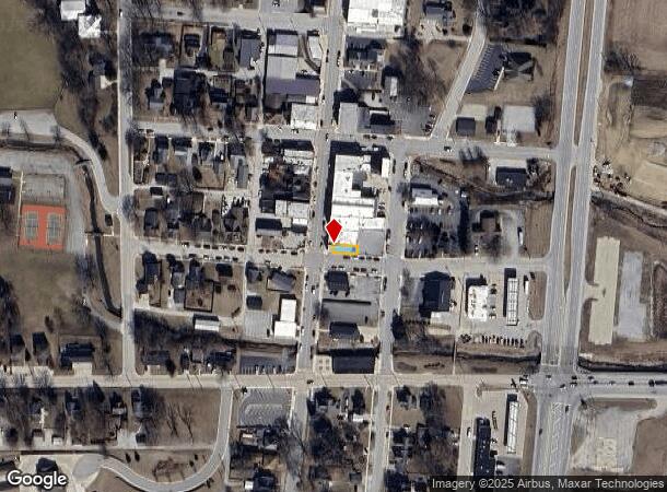  112 N Main St, Roanoke, IN Parcel Map