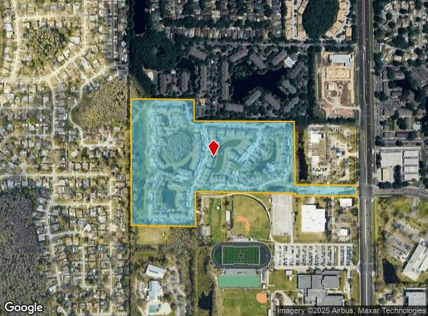  3831 Northgreen Ave, Tampa, FL Parcel Map