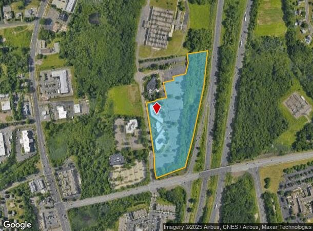 100 Corporate Pl, Rocky Hill, CT Parcel Map