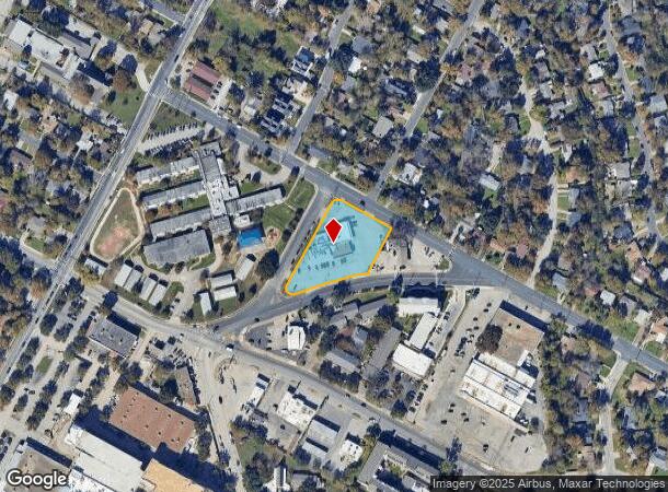  1804 Briarcliff Blvd, Austin, TX Parcel Map