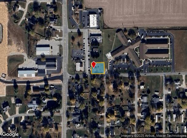 1002 Dehner Dr, Ossian, IN Parcel Map