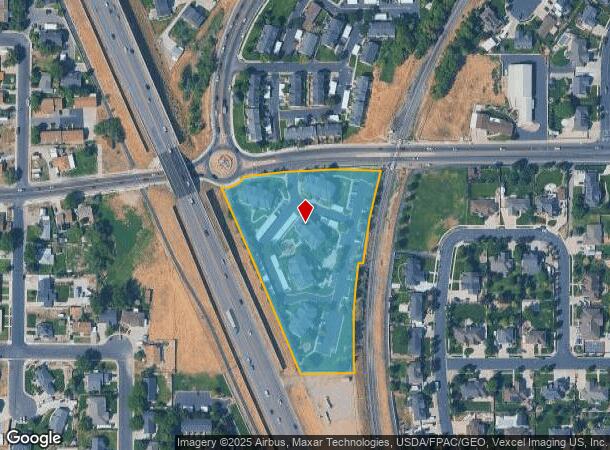  312 N Diamond Fork Loop, Spanish Fork, UT Parcel Map