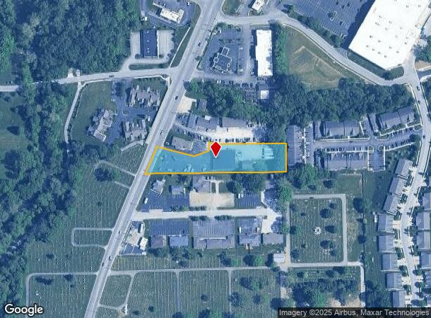  645 N Green St, Brownsburg, IN Parcel Map
