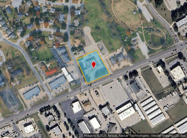 1640 W Henderson St, Cleburne, TX Parcel Map