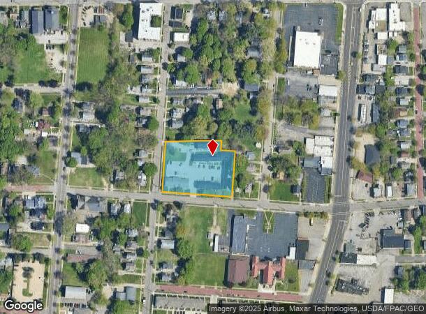  45 E York St, Akron, OH Parcel Map