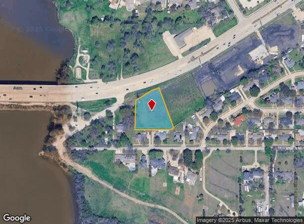  6832 Lakeview Cir, Rowlett, TX Parcel Map