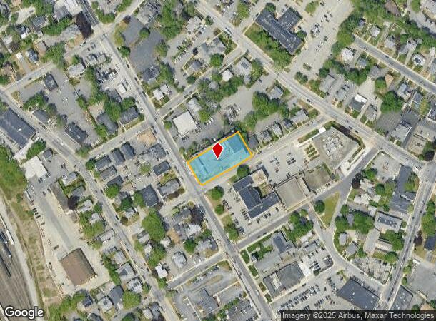 141 Union Ave, Framingham, MA Parcel Map