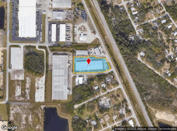 1720 Main St Ne, Palm Bay, FL Parcel Map
