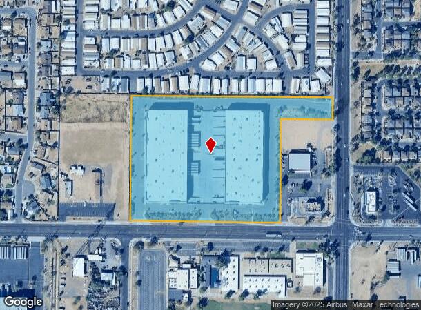 6800 W Van Buren St, Phoenix, AZ Parcel Map