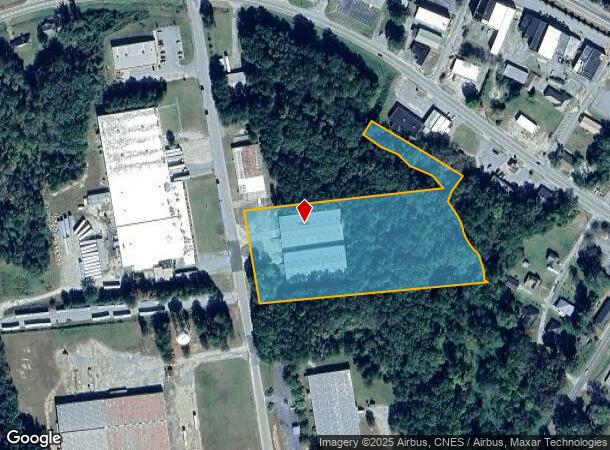 1070 Industrial Blvd, Union Point, GA Parcel Map