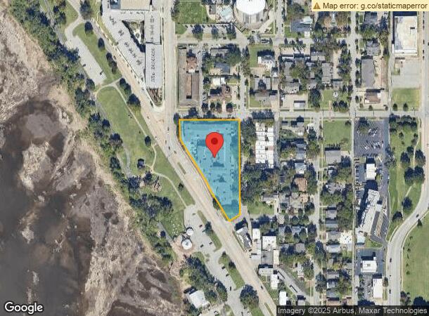  1816 S Carson Ave, Tulsa, OK Parcel Map