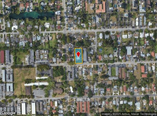  2743 Pierce St, Hollywood, FL Parcel Map