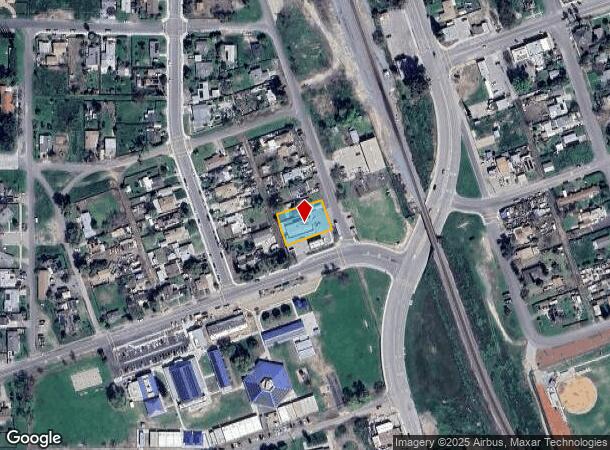 20885 S Gonser St, Laton, CA Parcel Map