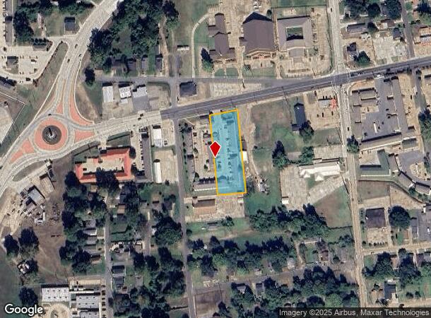 1702 E Texas St, Bossier City, LA Parcel Map