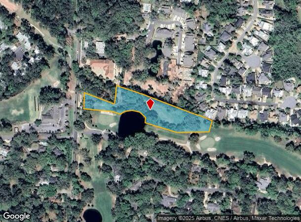  5444 Frederica Rd, Saint Simons Island, GA Parcel Map