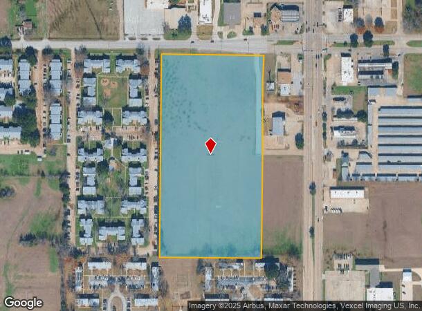 1401 N Hampton Rd, Desoto, TX Parcel Map