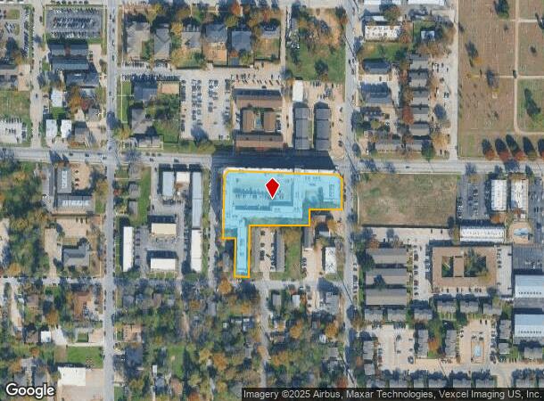  919 W Eagle Dr, Denton, TX Parcel Map