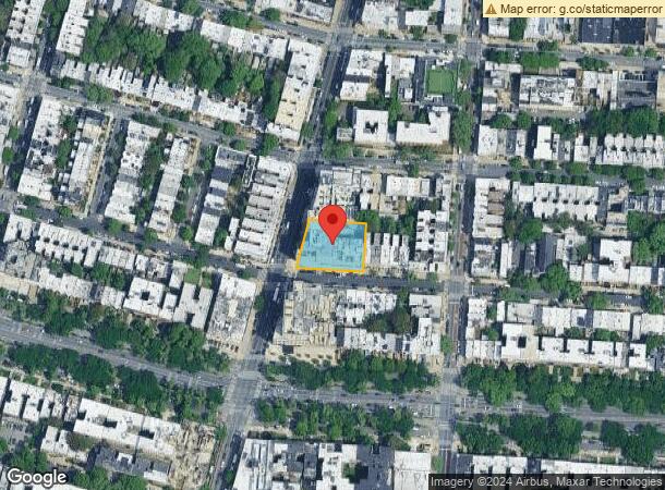  1515 Bedford Ave, Brooklyn, NY Parcel Map