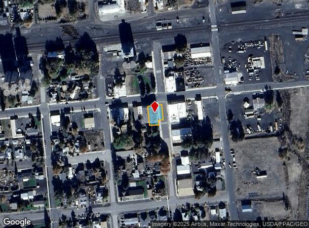201 W 1St St, Sprague, WA Parcel Map