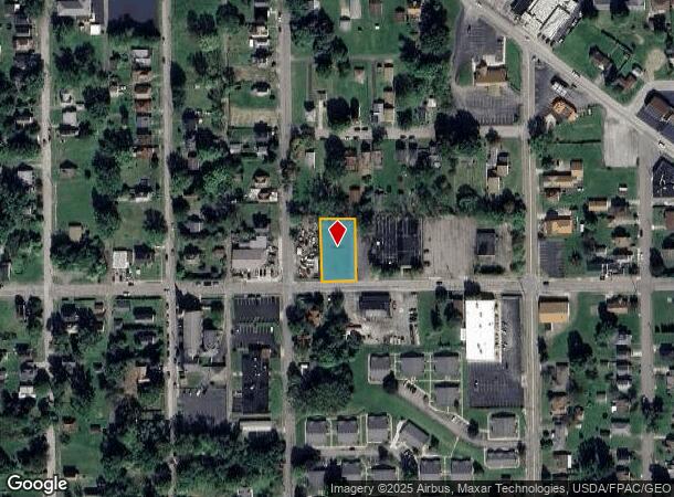  1206 Idaho St, Farrell, PA Parcel Map