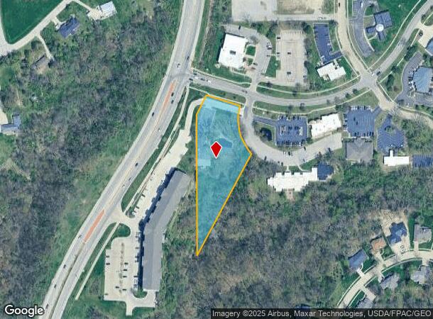  4225 Glass Rd Ne, Cedar Rapids, IA Parcel Map