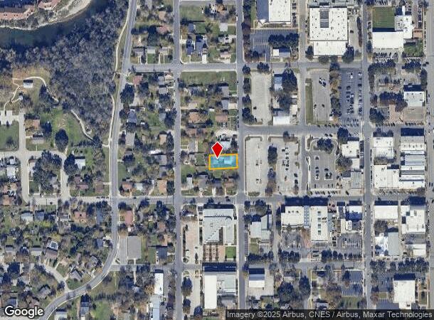  704 Martin Luther King Jr St, Georgetown, TX Parcel Map