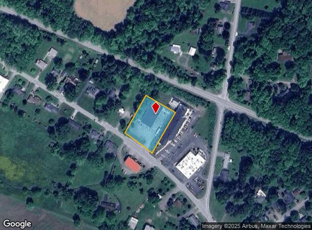 186 N Franklin St, Cochranton, PA Parcel Map