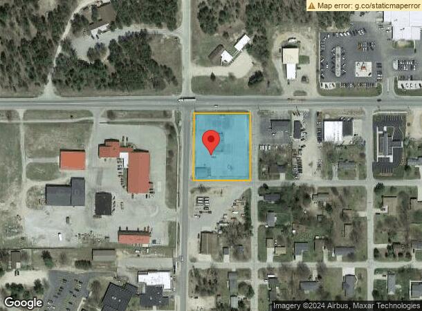  810 N Birch St, Kalkaska, MI Parcel Map